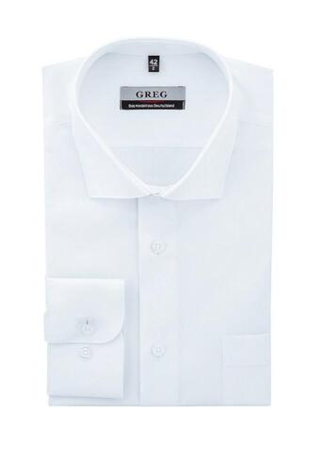 Сорочка GREG Classic fit 100/199/WHITE_V "База"