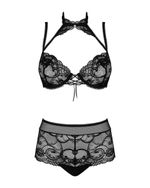 Стильный кружевной комплект Elizenes с чокером