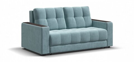 Диван Босс 2х местный Велюр Монолит аква