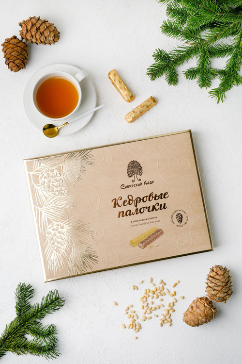 Кедровые палочки / 190 г / ТМ Сибирский кедр