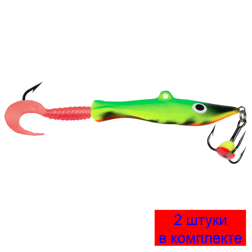 Балансир DEMON-2 56mm цвет 008 (попугай) 1 штука 9 г.