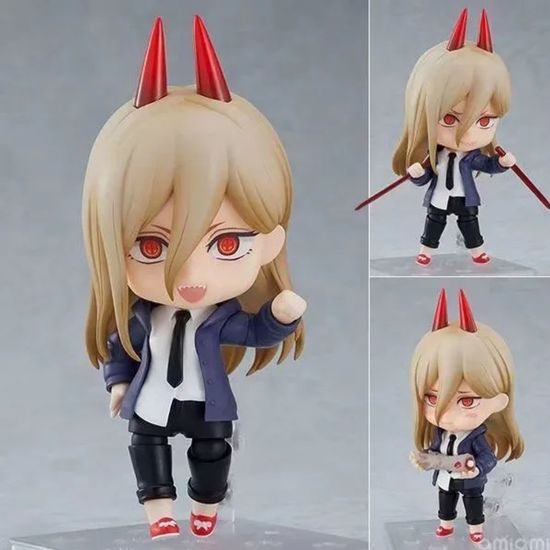 Фигурка нендороид Пауэр, Человек-бензопила, Chainsaw Man, 10 см