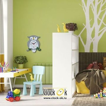 Настенные часы Совёнок