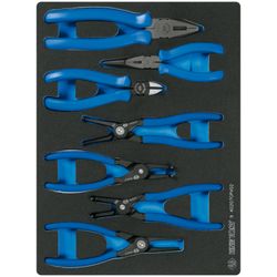 KING TONY (934-251MRV) Набор инструментов "DRIVE" в красной тележке, 251 предмет