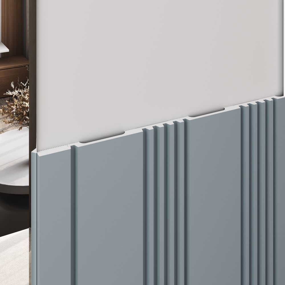 Молдинг финишный Ecopolymer, 46x12 мм