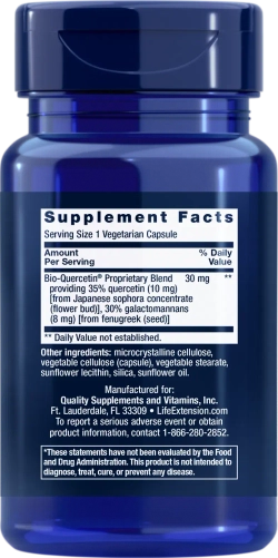 Bio-Quercetin 30 капсул Life Extension