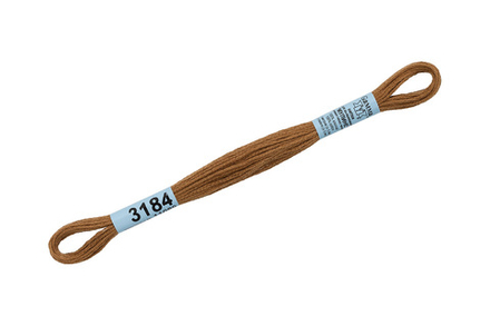 Мулине "Gamma", 100% хлопок, 8 м, №3184