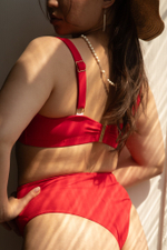Купальник Kris Line MADERA Лиф Bralette red