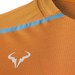 Мужское теннисное поло Nike Dri-Fit Advantage RAFA Court T-Shirt Men - Orange