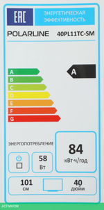 Телевизор LED PolarLine 40" 40PL11TC-SM