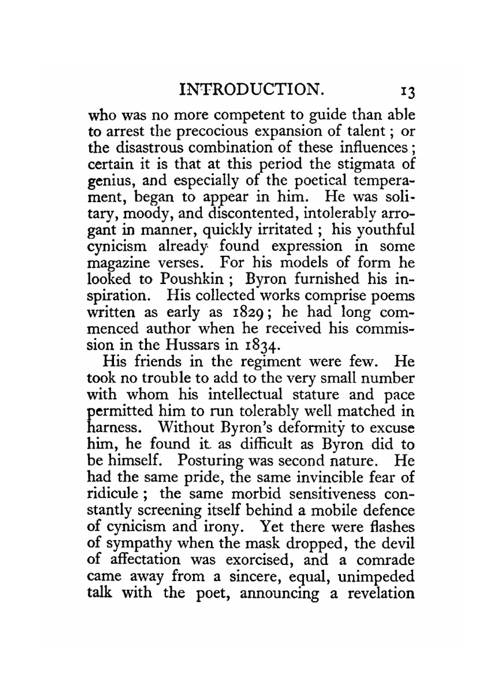 A hero of nowadays | M.I. Lermontov