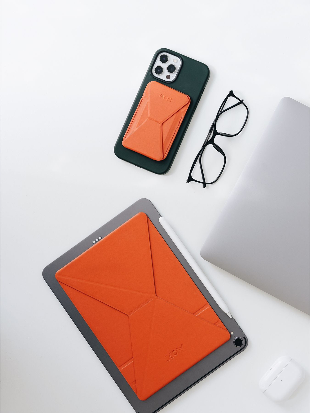 Складная магнитная подставка для планшета SNAP TABLET STAND / 6 позиций / Синяя