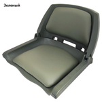 Сиденье с виниловыми подушками, серое