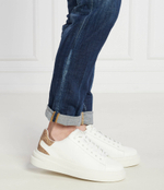 Кожаные кроссовки elba Guess - белый(FMPVIB LEA12)