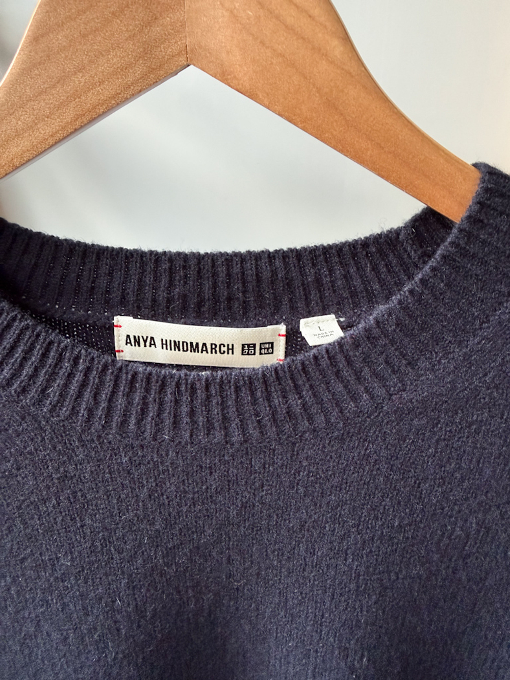 Шерстяной джемпер Anya Hindmarch & Uniqlo, L