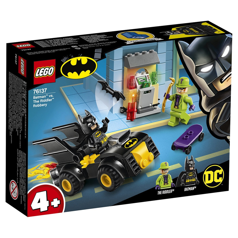 LEGO Super Heroes: Бэтмен и ограбление Загадочника 76137 — Batman vs. The Riddler Robbery — Лего Супергерои ДиСи