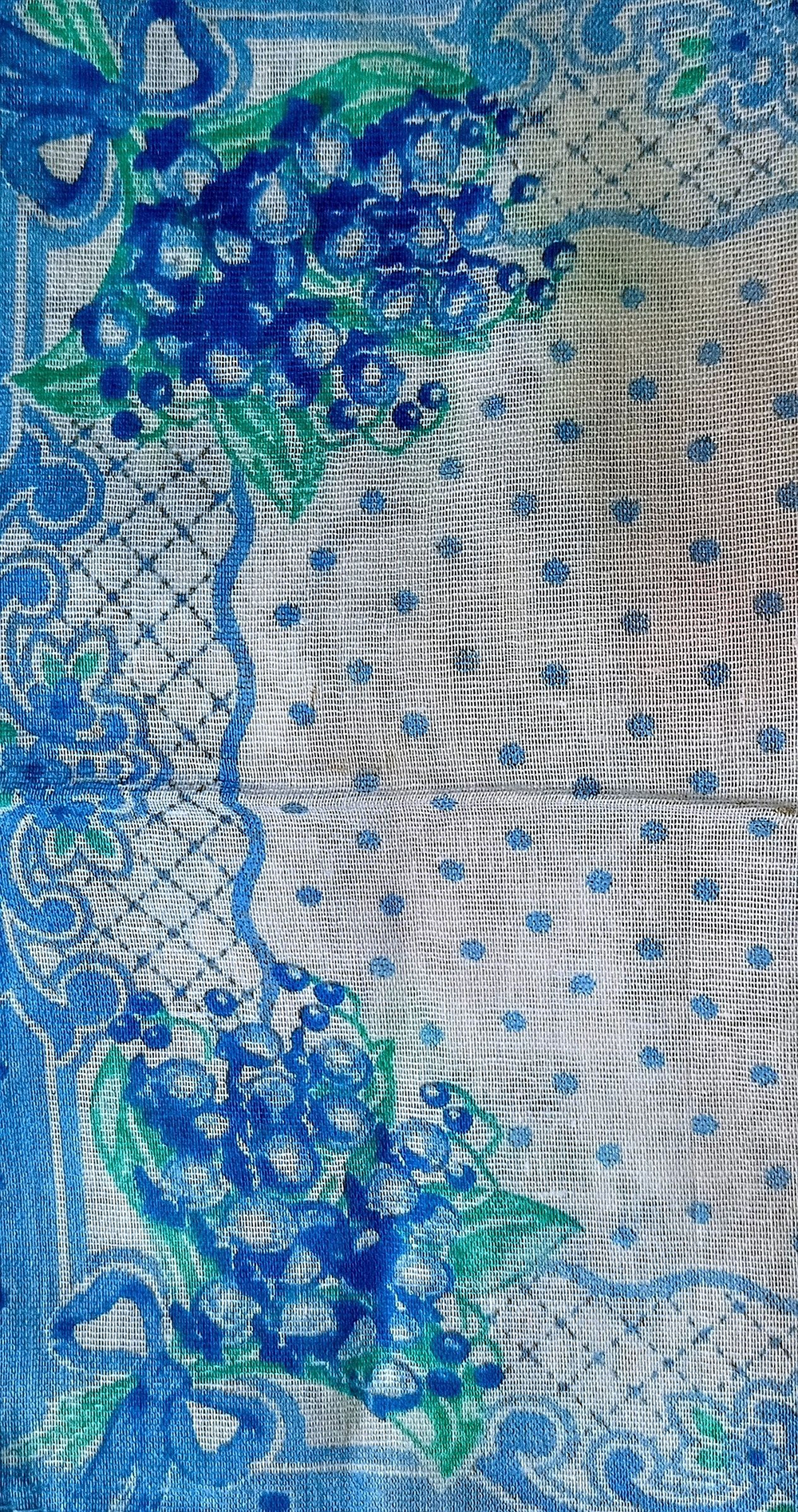 Носовой платок, размер 24 x 24 см, 1 шт., разные цвета