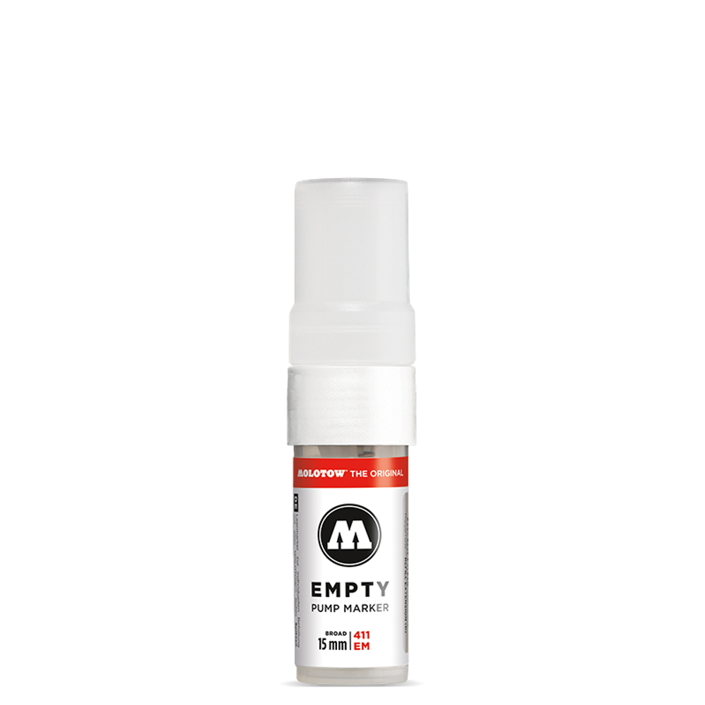 Пустышка Molotow 411EM - 15мм (25мл)