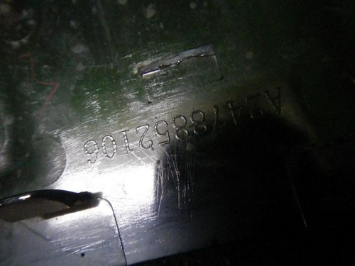 Накладка заднего бампера Mercedes GLB X247 (19-23)