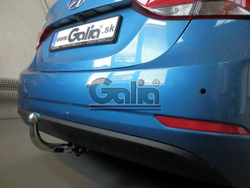 Фаркоп оцинкованный Galia H099C для Hyundai Elantra 2011-2016(паспорт и сертификат в комплекте)(без электрики)