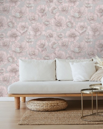 E105005 Обои Solo FLUID 1,06х10м / компактный винил на флизелине / раппорт 64см