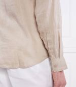 Льняная рубашка Armani Exchange - бежевый(8NZC66 ZNCFZ)