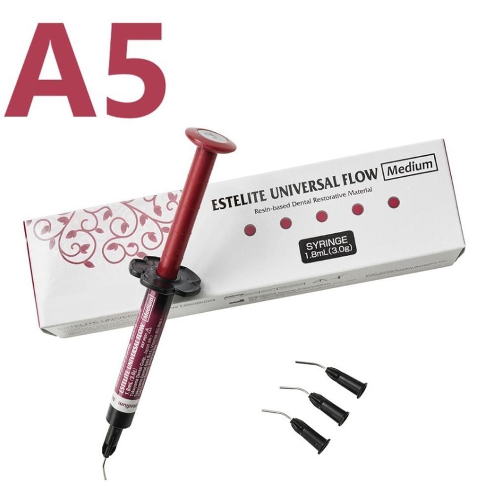 Estelite Universal Flow (Medium) A5 (3гр.), Эстелайт Универсал Флоу А5, жидкотекучий пломбировочный