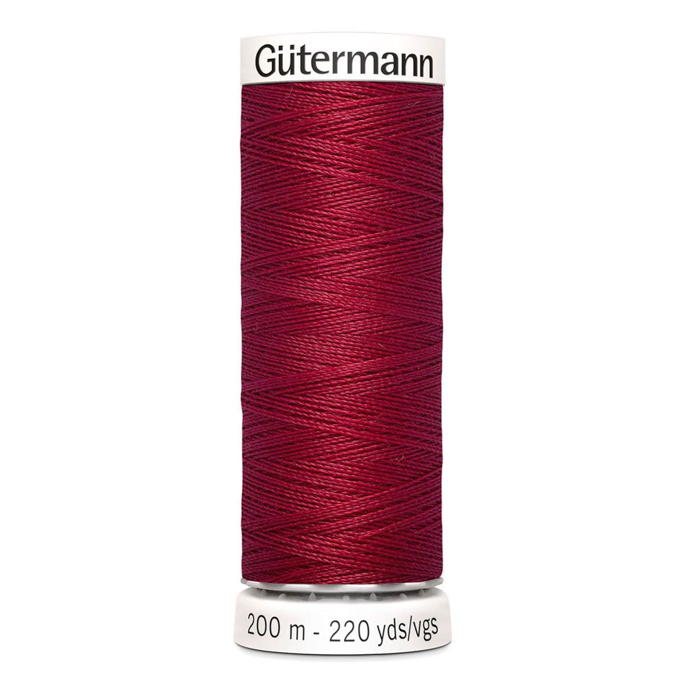Нитки универсальные Gutermann Sew-all 100 (200 метров), 5 кат. | 384 малиновый щербет