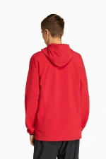 Ветровка adidas Belgium 2026 Tiro Travel Full-Zip - красный