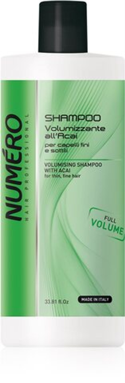 Brelil Numero Volumising Shampoo - шампунь для придания объема тонким волосам /   1000  ml  / GTIN 8011935075485