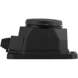 Колодка ЭРА K-1e-B-IP44 каучуковая с заземлением 1 розетка 16A IP44 черная | Колодки