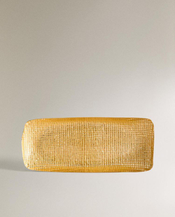 ZARA HOME СЕРВИРОВОЧНОЕ БЛЮДО ПРЯМОУГОЛЬНОЙ ФОРМЫ, ЗОЛОТОЙ