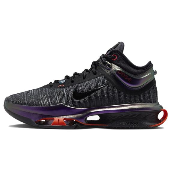 Кроссовки Nike Air ZOOM г.T. Прыжок 2 Баскетбольные мячи Низкие Черно-белые Мужские