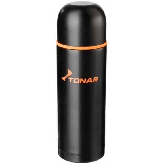 Термос TONAR 1000ML HS.TM-025  черный (дополн.пласт.чашка)