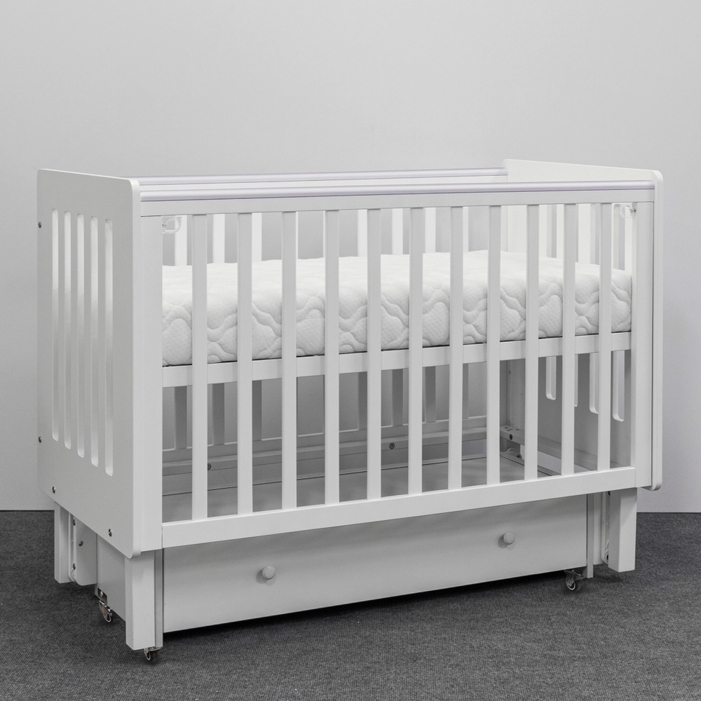 Ящик с универсальным маятником для кроватки Mari, Белый