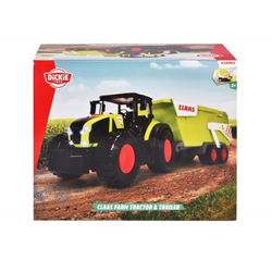 Dickie Farm - Большой трактор и прицеп CLAAS со светом и звуком 64 см 3739004ONL