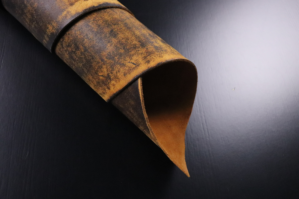 1,8-2,2 Юфть рыжая лофт с восковым покрытием WAX 169 дм² (КЛ)