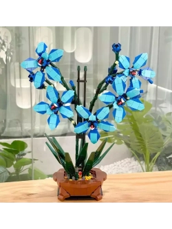 Конструктор Цимбидиум Лодочная орхидея 1097 деталей