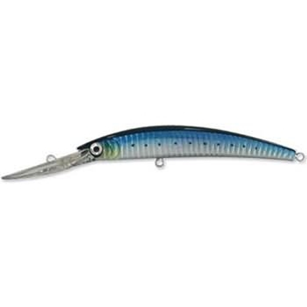 Воблер R539-GHIW Yo-Zuri Crystal Minnow DD 110F, 110мм, 16г.