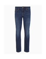 Джинсы скинни J14 цвета темного индиго Armani Exchange