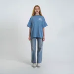 Футболка Dissident Retriever in Dusty Denim Голубая