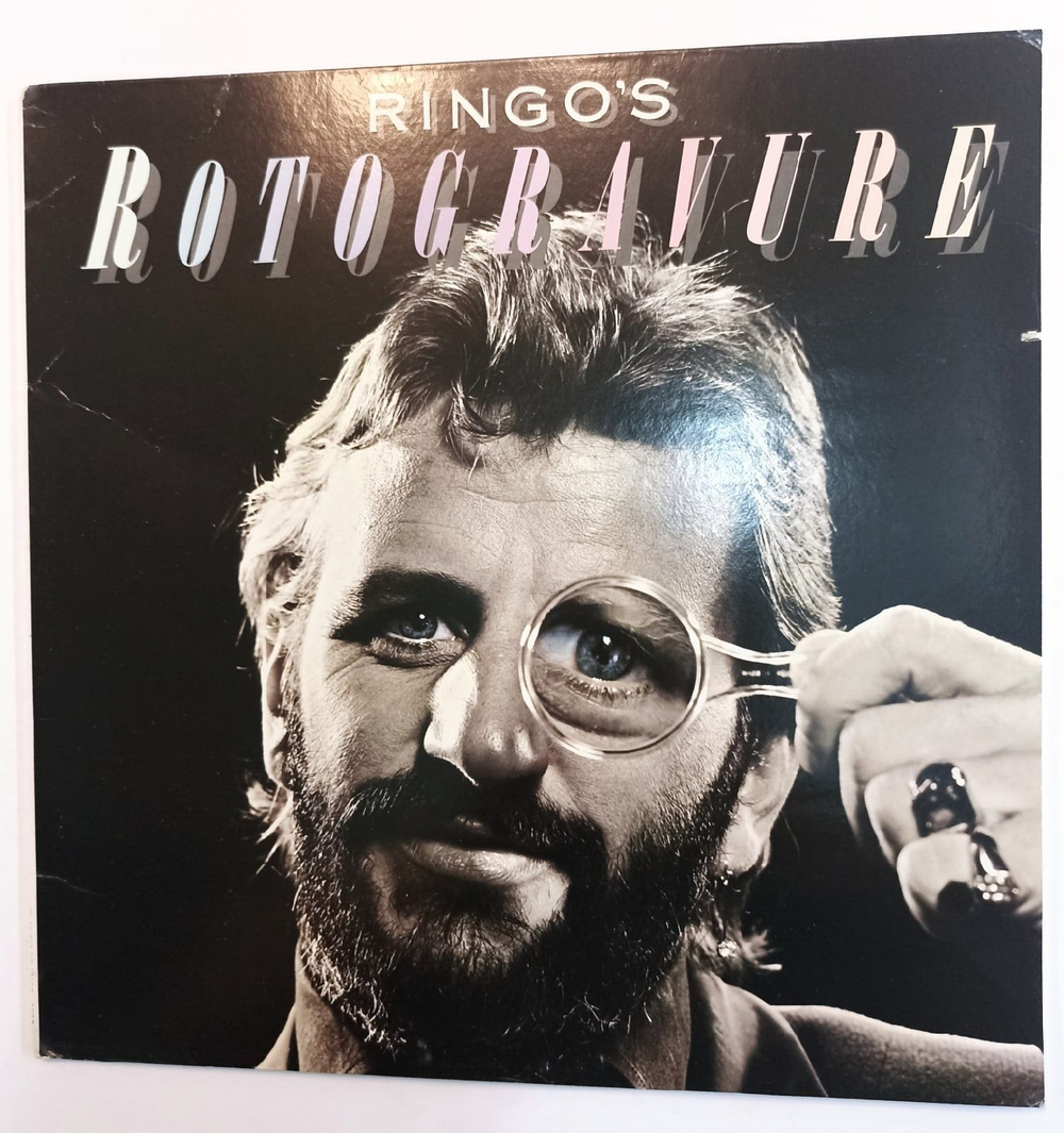 Винтажная виниловая пластинка Ringo Starr Ringos Rotogravure (US 1976)