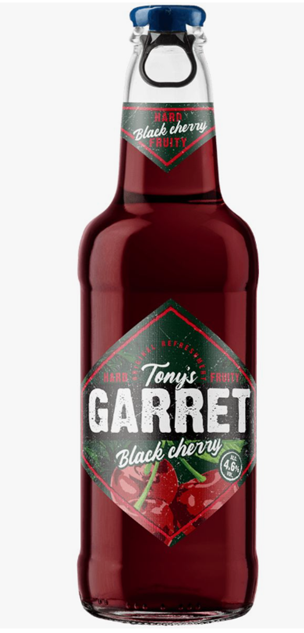 Пивной напиток Tony’s Garret Hard Black Cherry 0,4л