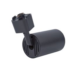 UBL-Q324 GU10 BLACK Светильник-прожектор трековый. Под лампу GU10. Корпус черный. ТМ Volpe