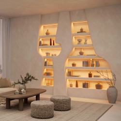 Светодиодная лента UL-A168-8mm 24V White-MIX-CX2 (18 W/m, IP20, 5m) (Arlight, резка 2 светодиода) 058087