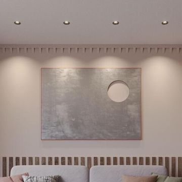 359883 WIR NT26 000 черный Светильник встраиваемый с переключателем цв. температуры IP20 LED 5W 100-265V 3000К/4000К/6000К ECLAT