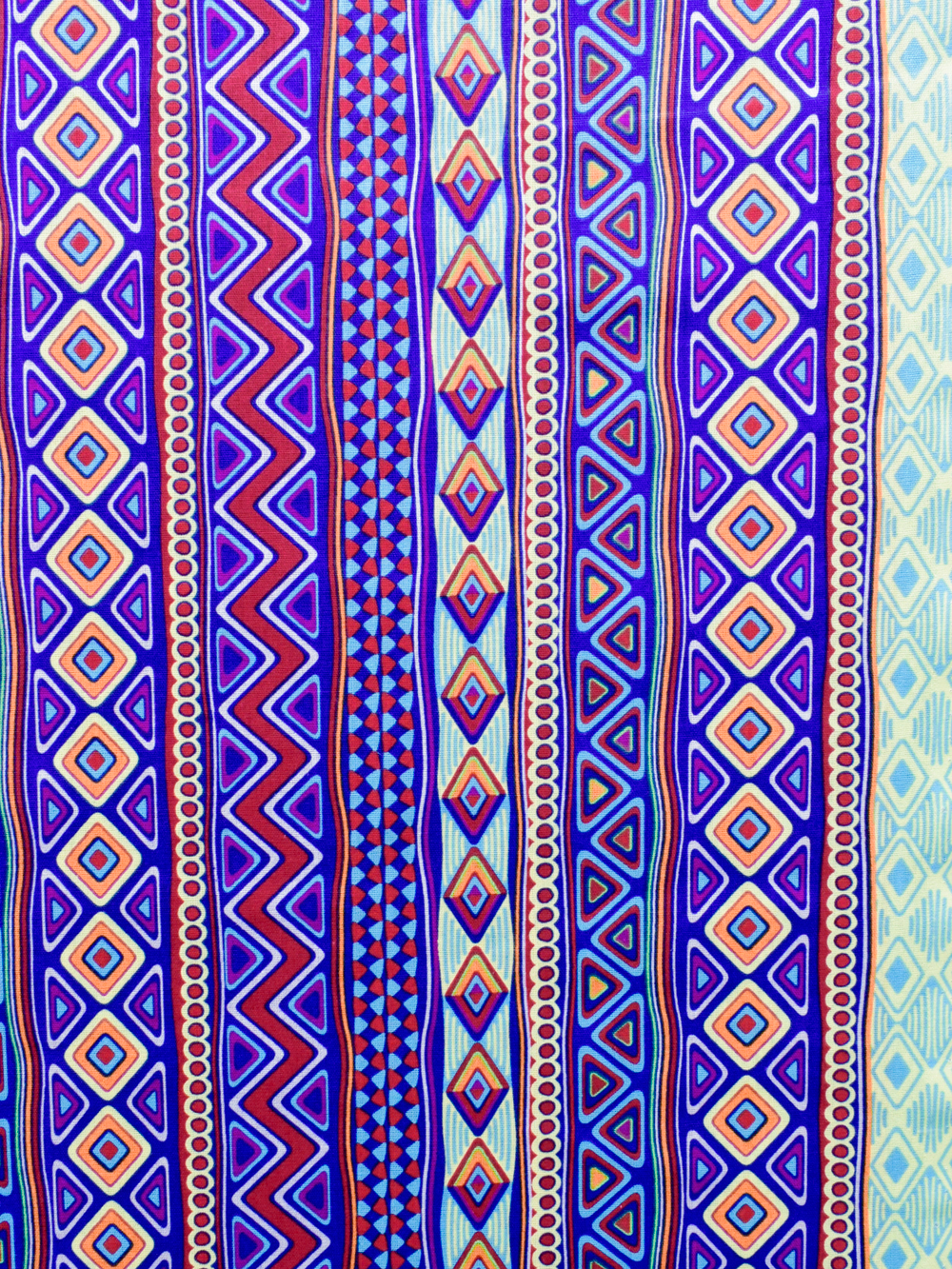 Ткань бязь плательная, рис. " Африканский орнамент", ширина 150 см, арт. 1032