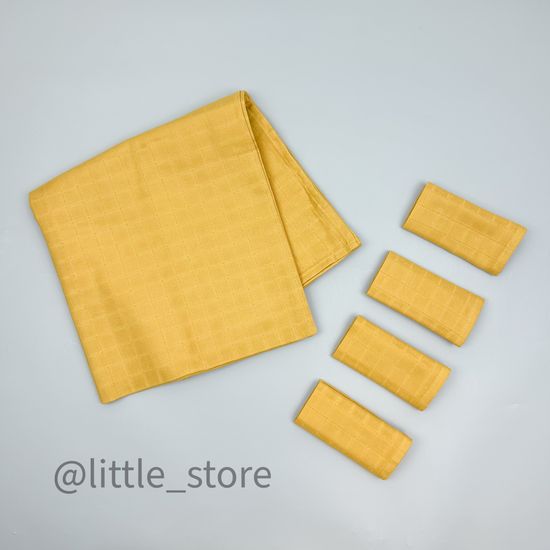 Комплект муслиновый, Горчица