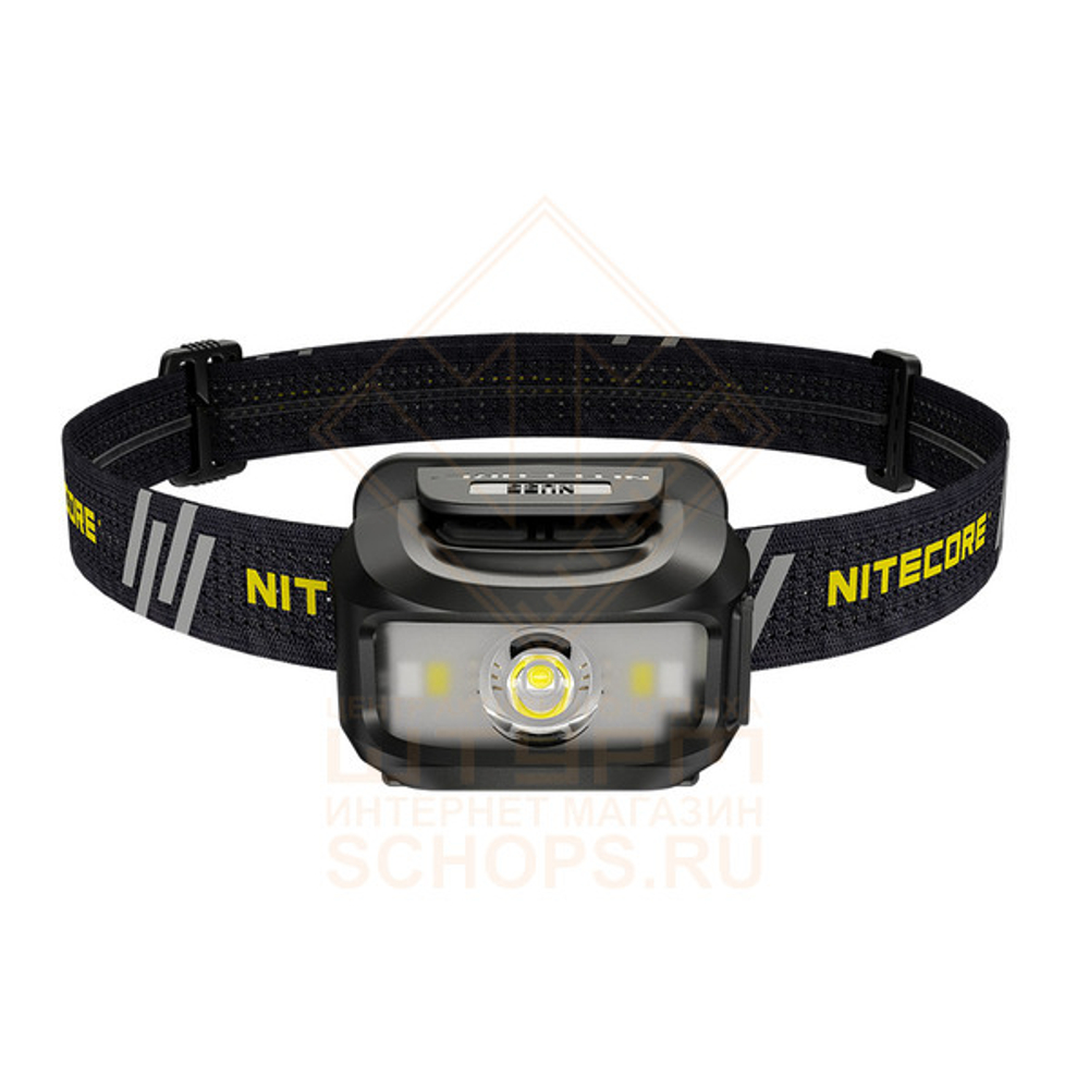 Фонарь налобный Nitecore NU35, Black