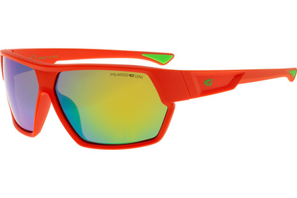 Спортивные очки GOG G1 / Matt Neon Orange-Green / Polarized Green Lens